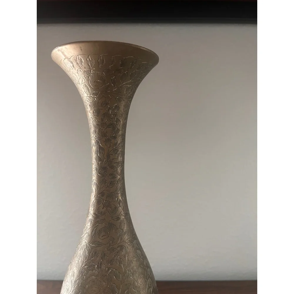 Vintage solid brass